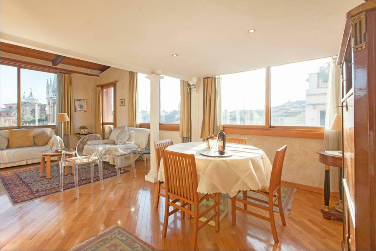 Amazing Panoramic Artist'S Loft Spanish Steps 로마 외부 사진