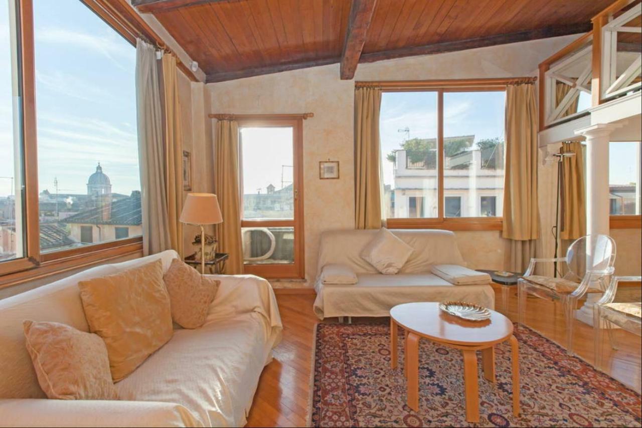 Amazing Panoramic Artist'S Loft Spanish Steps 로마 외부 사진