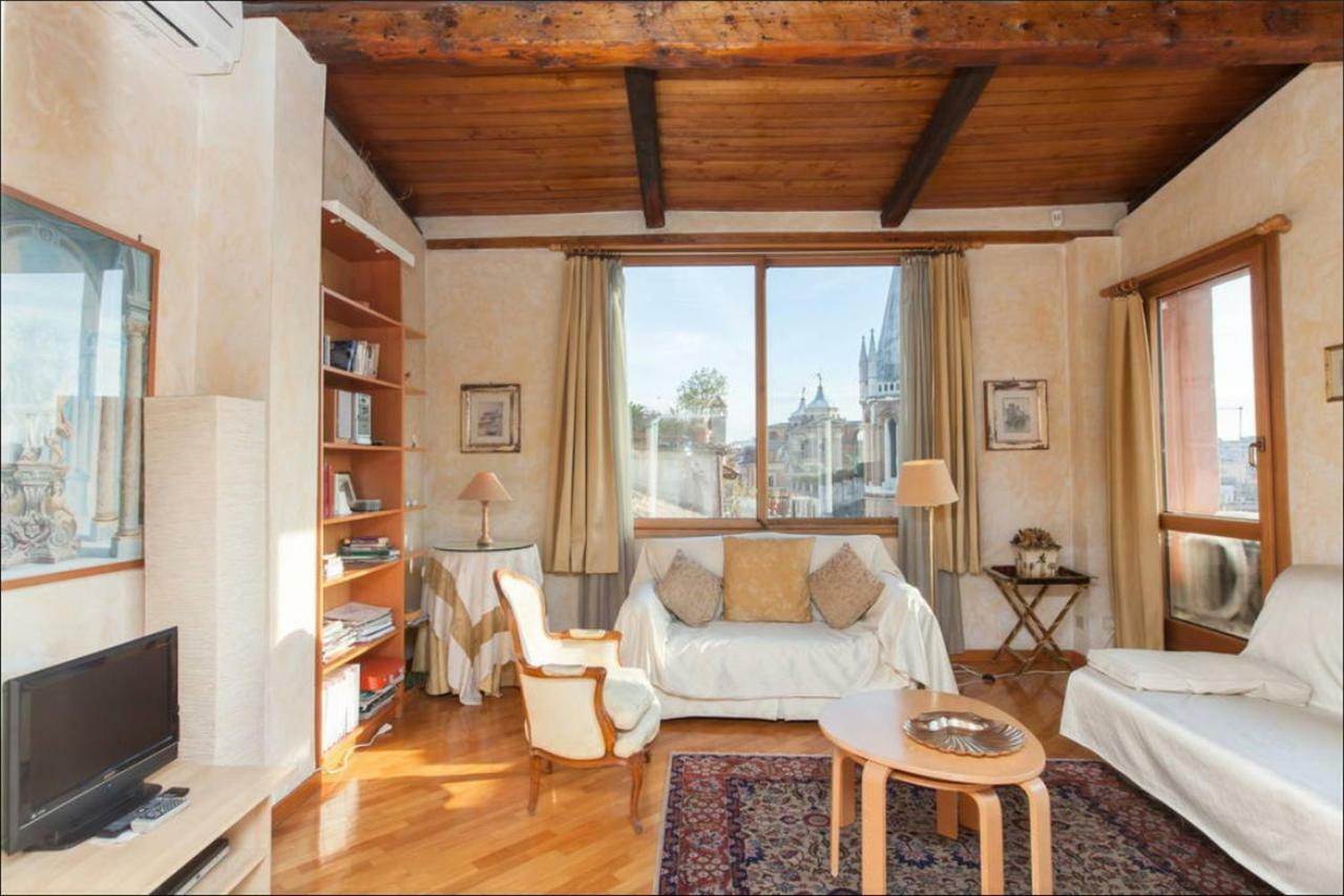 Amazing Panoramic Artist'S Loft Spanish Steps 로마 외부 사진